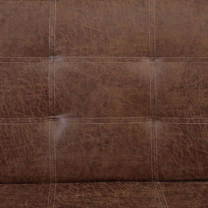 Verona Sofa Bed, Brown Air Leather