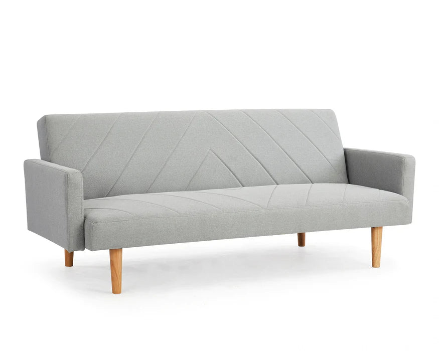 Alexs Light Grey Fabric Sofa Bed