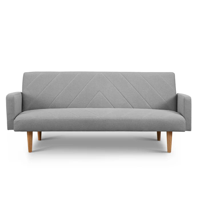 Alexs Light Grey Fabric Sofa Bed