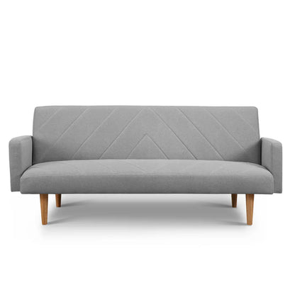 Alexs Light Grey Fabric Sofa Bed