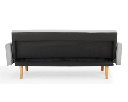 Alexs Light Grey Fabric Sofa Bed