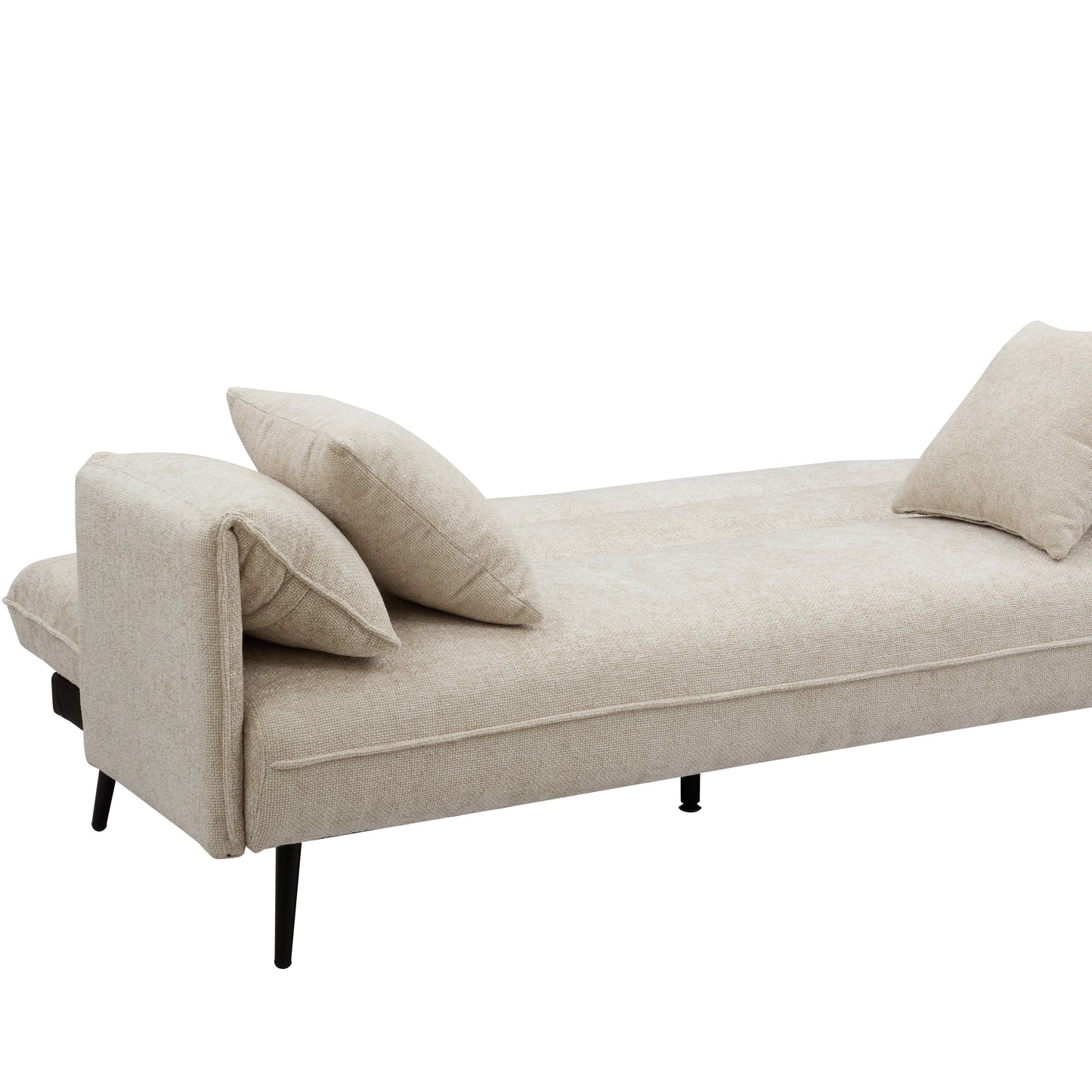 Franklin Sofa Bed, Beige Chenille
