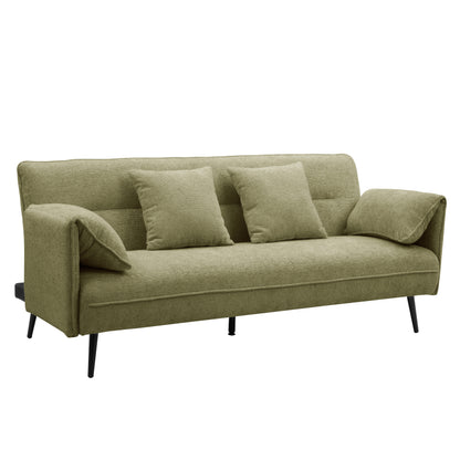 Franklin Sofa Bed, Sage Green Chenille