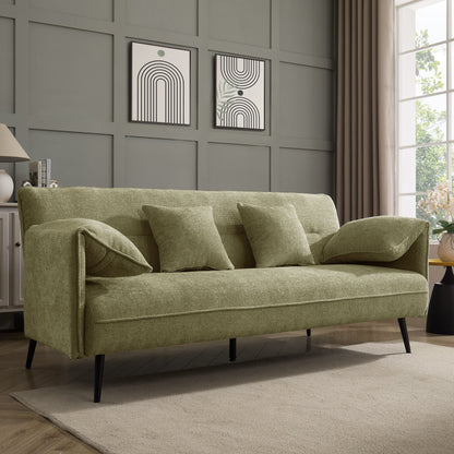Franklin Sofa Bed, Sage Green Chenille