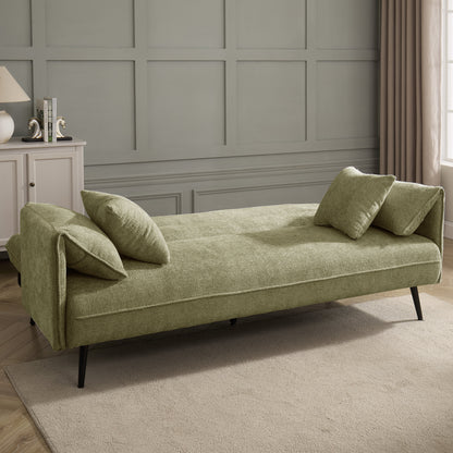 Franklin Sofa Bed, Sage Green Chenille