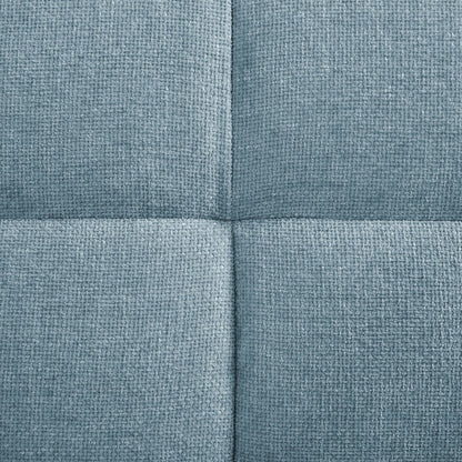 Jemma Blue Chenille Fabric Sofa Bed