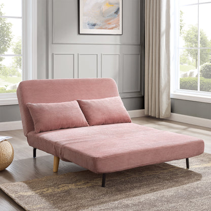 LawsonSofa Bed, Pink Cord