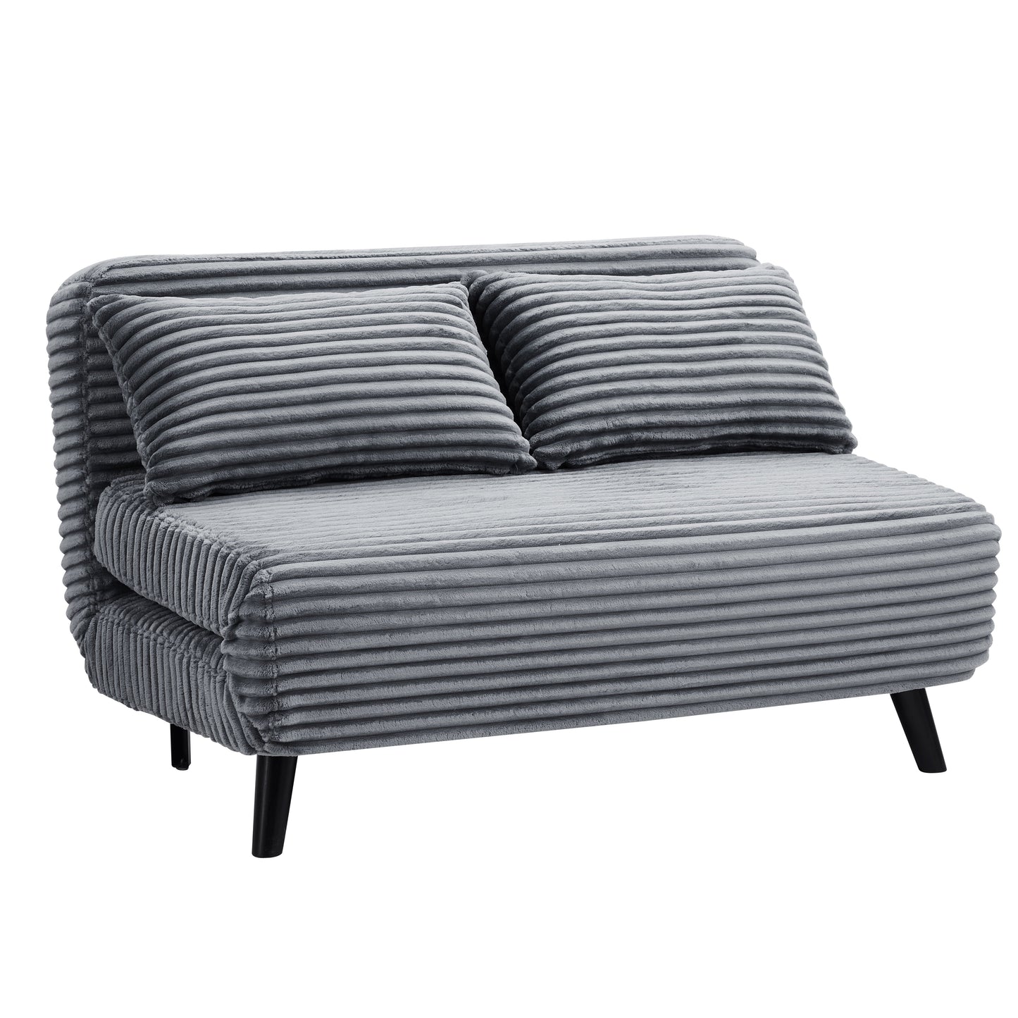 LawsonSofa Bed, Grey Teddy Jumbo Cord