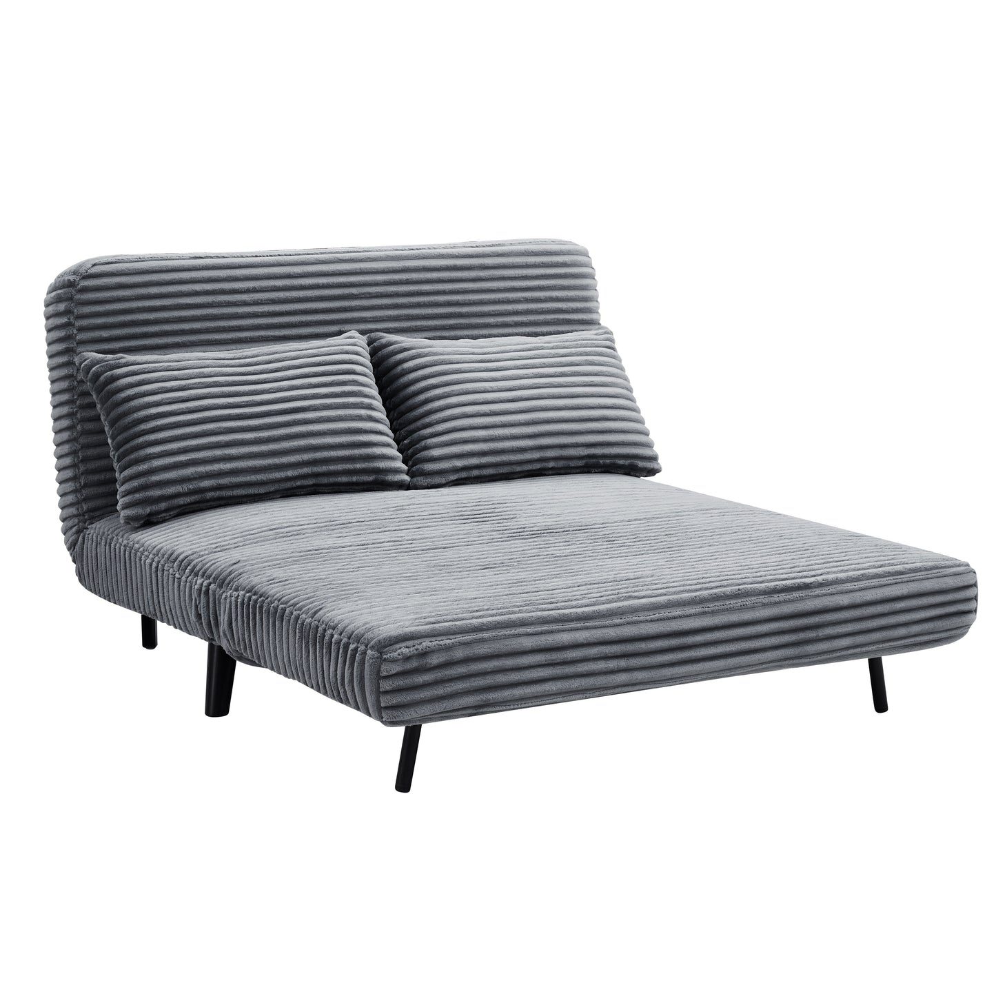 LawsonSofa Bed, Grey Teddy Jumbo Cord
