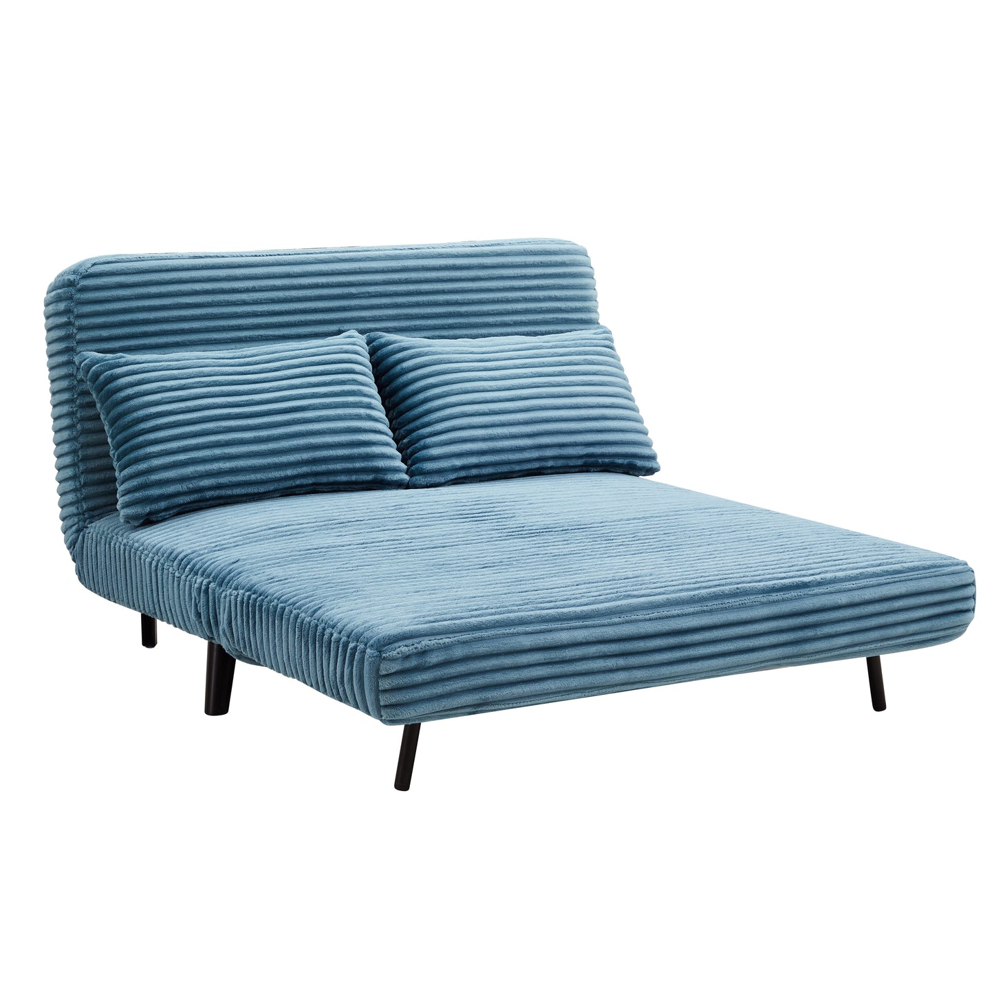 Lawson Sofa Bed, Blue Teddy Jumbo Cord