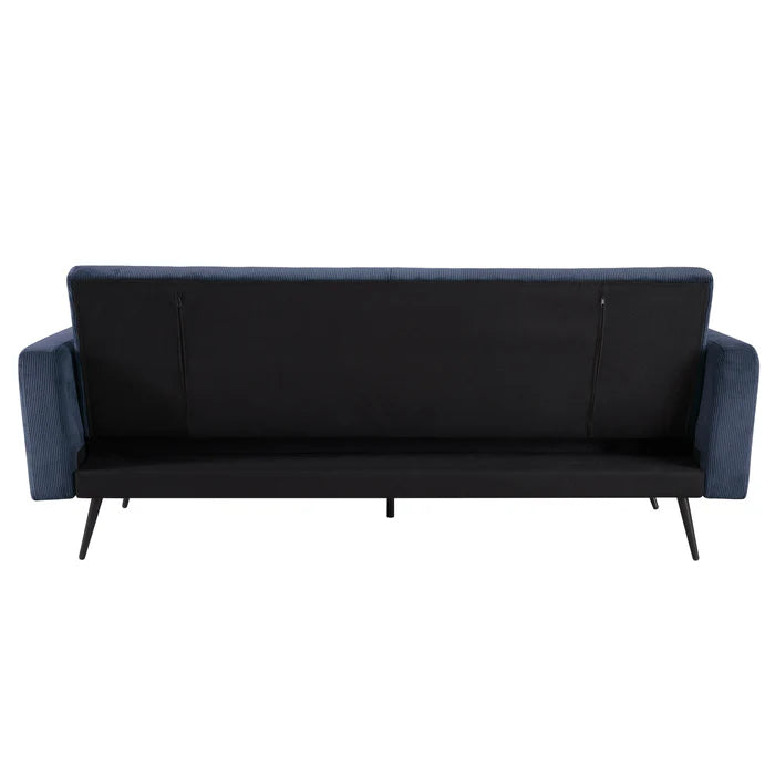 Tyler Blue Cord Sofa Bed