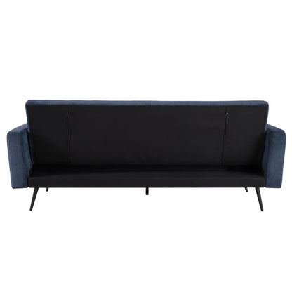 Tyler Blue Cord Sofa Bed