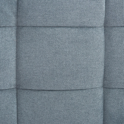 Kayla Pull-Out Corner Sofa Bed with Storage Chaise – Blue Linen