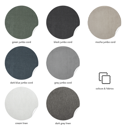 Atlas Right-Hand Corner Sofa, Dark Grey Linen