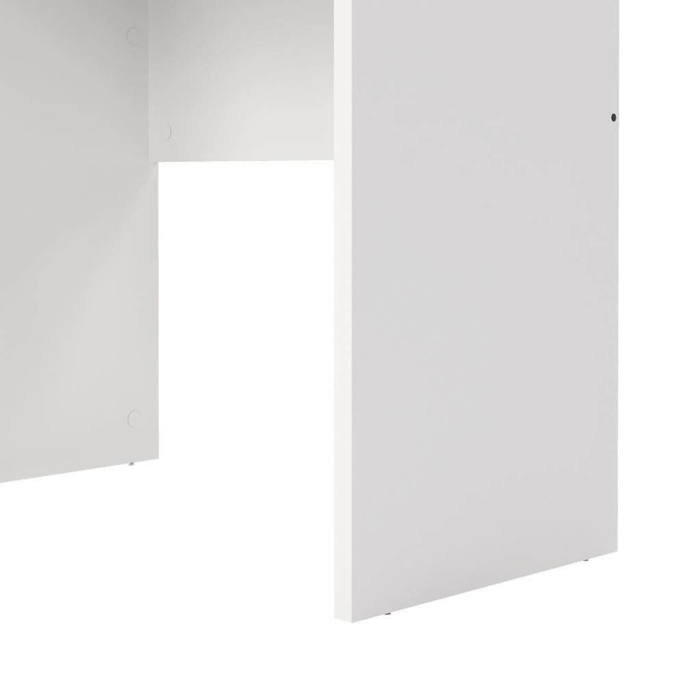 Function Plus Desk with 3 Drawers - White