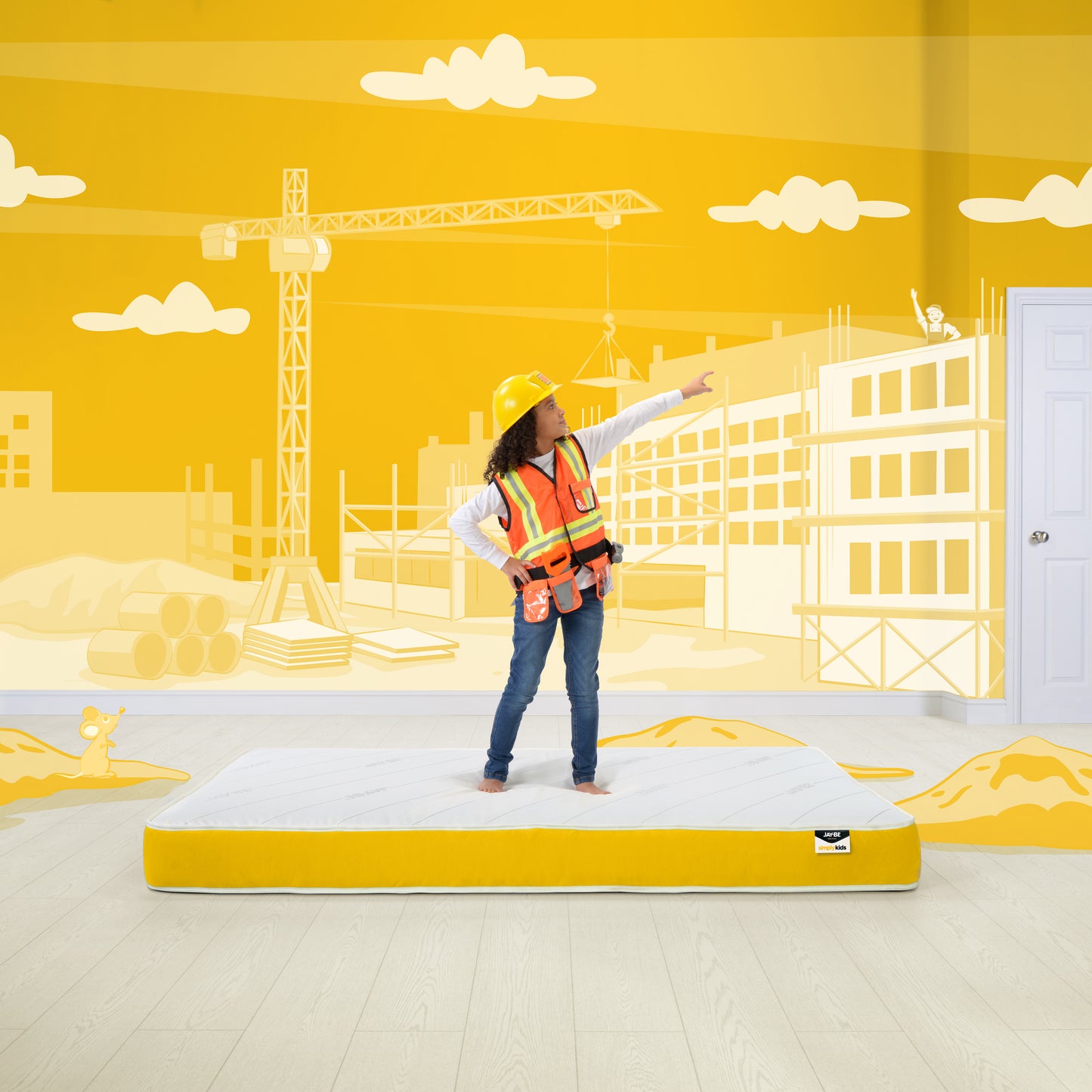 Jay-Be Simply Kids Anti-Allergy e-Pocket Mattress - Single