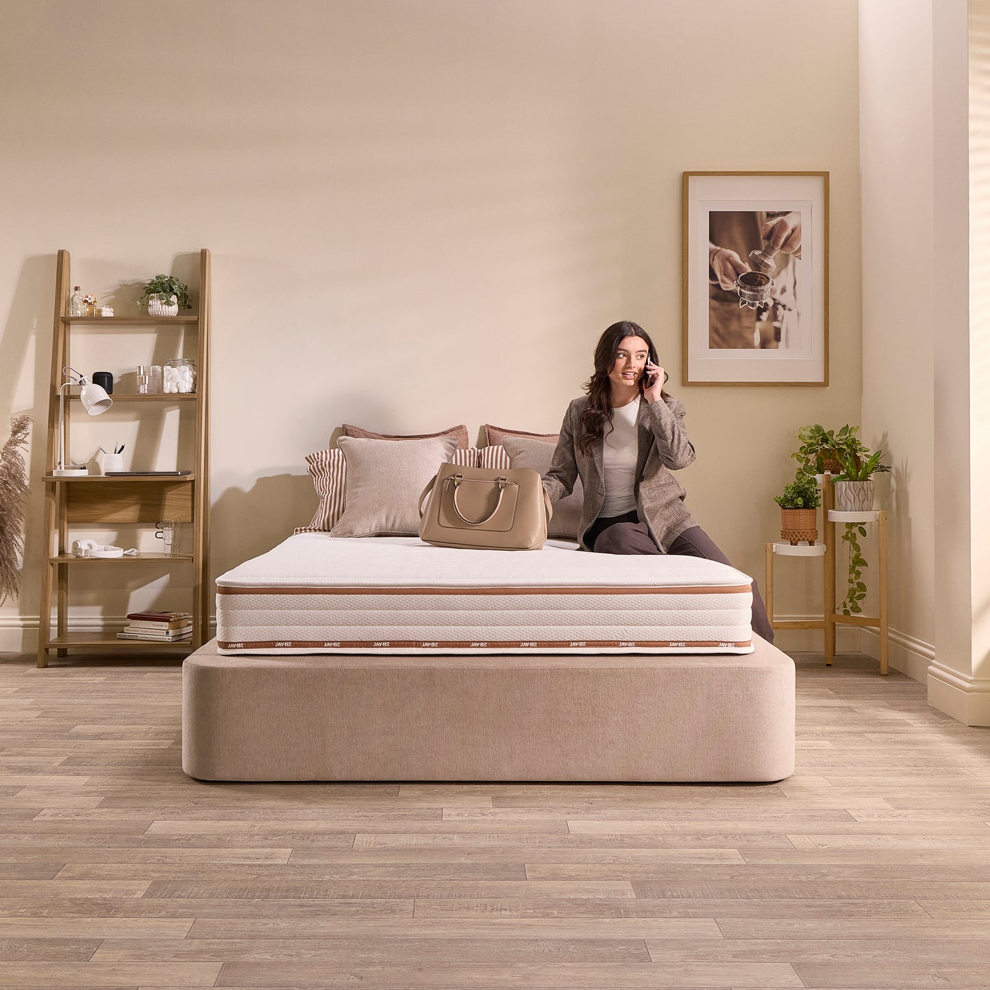 Jay-Be RYZE Memory Deep Quilted Mattress - Small Double