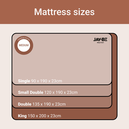 Jay-Be RYZE 800 Pocket Sprung Quilted Mattress - Double