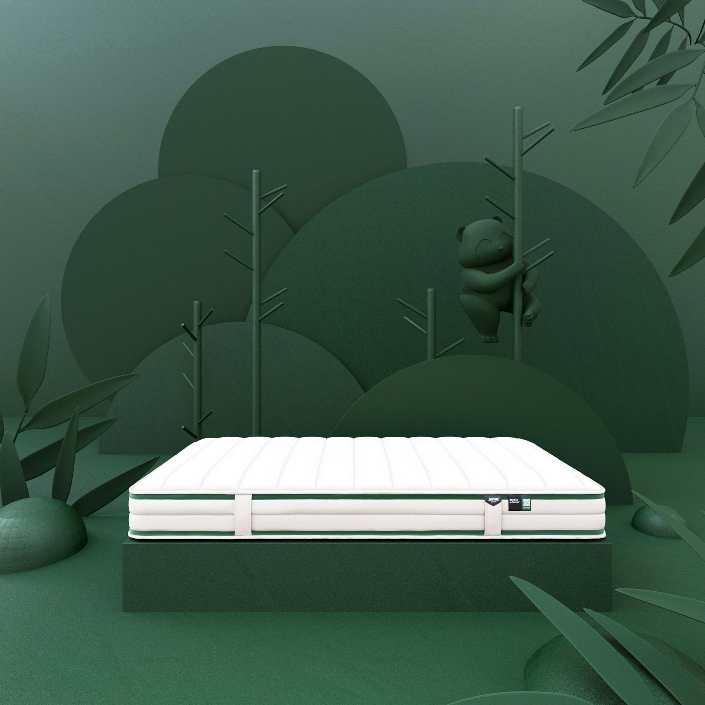 Jay-Be Natural Fresh Bamboo e-Pocket Children's Mattress - Single