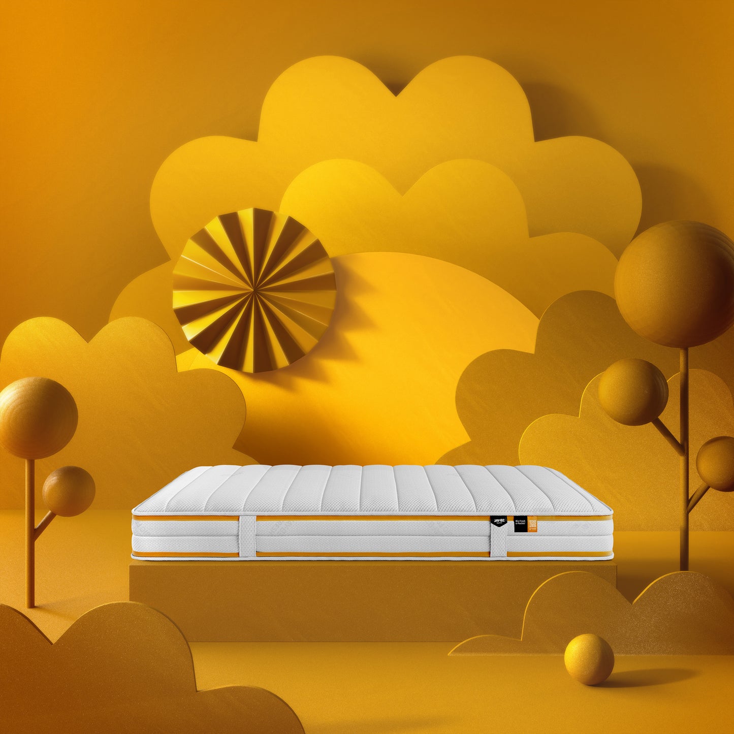 Jay-Be Bio Fresh e-Pocket Eco-Friendly Children's Mattress - Single