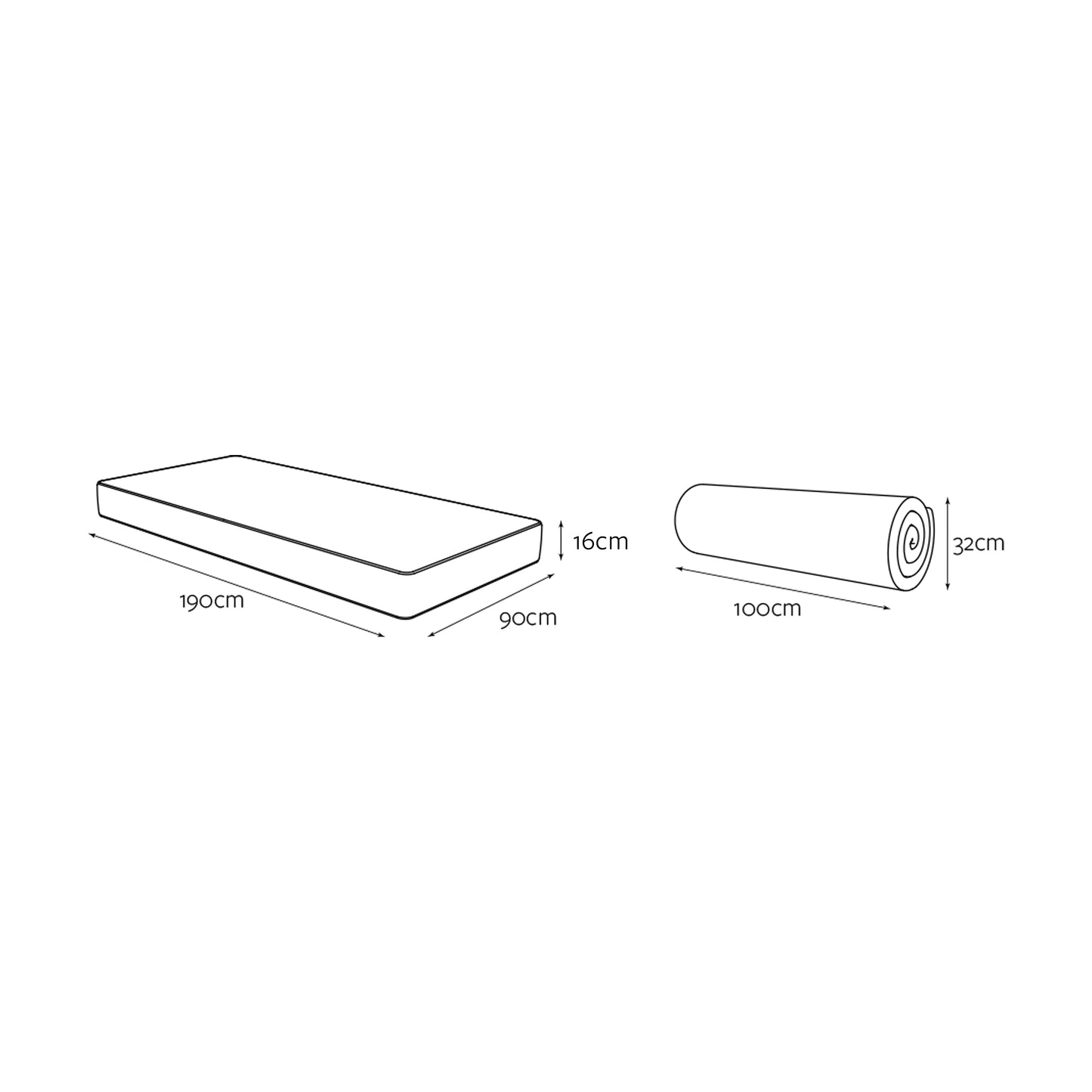 Jay-Be Bunk e-Pocket  Eco-Friendly Children’s Mattress