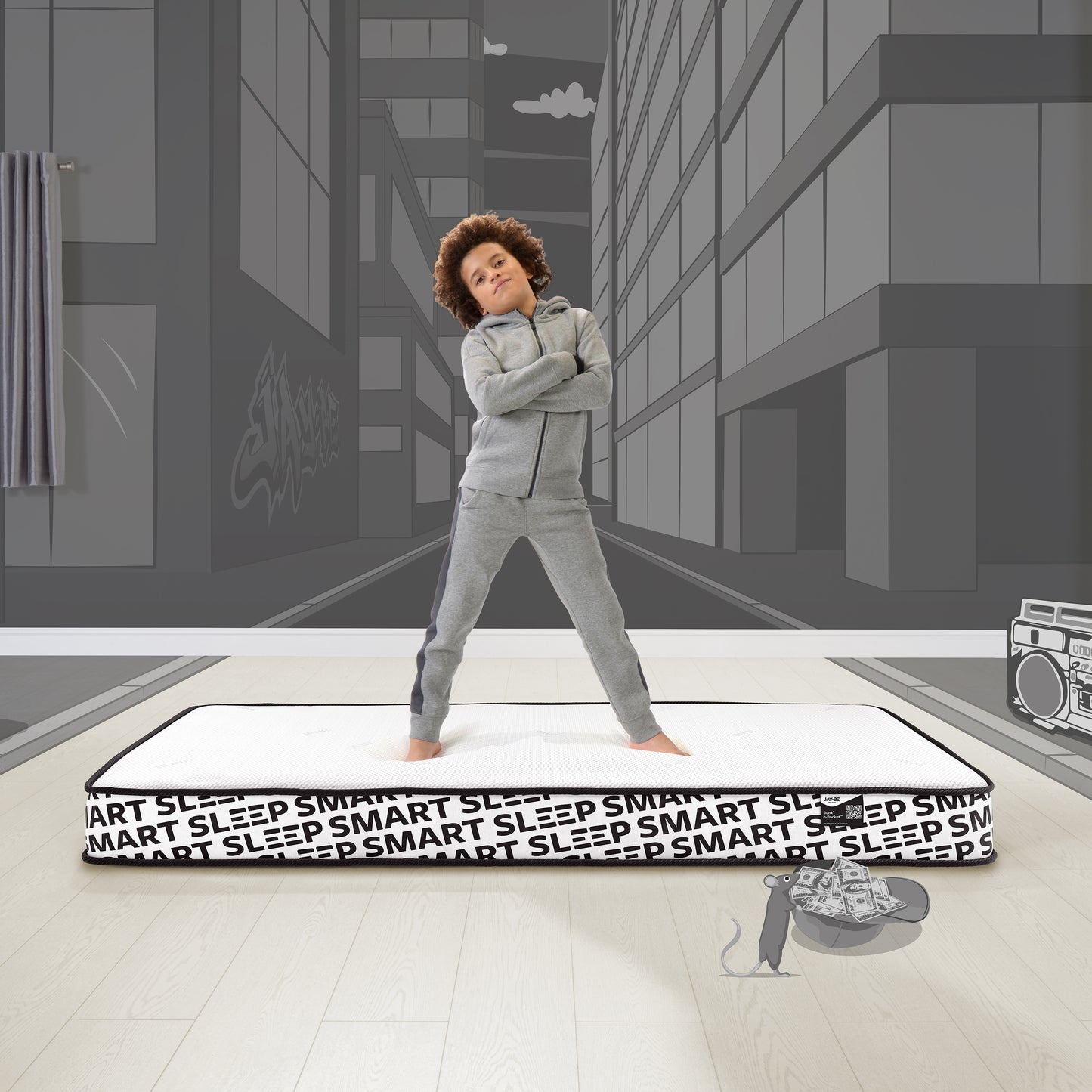 Jay-Be Bunk e-Pocket  Eco-Friendly Children’s Mattress