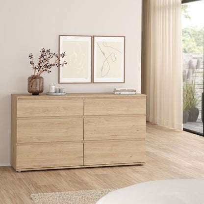 Nova Chest of 6 Drawers- Jackson Hickory