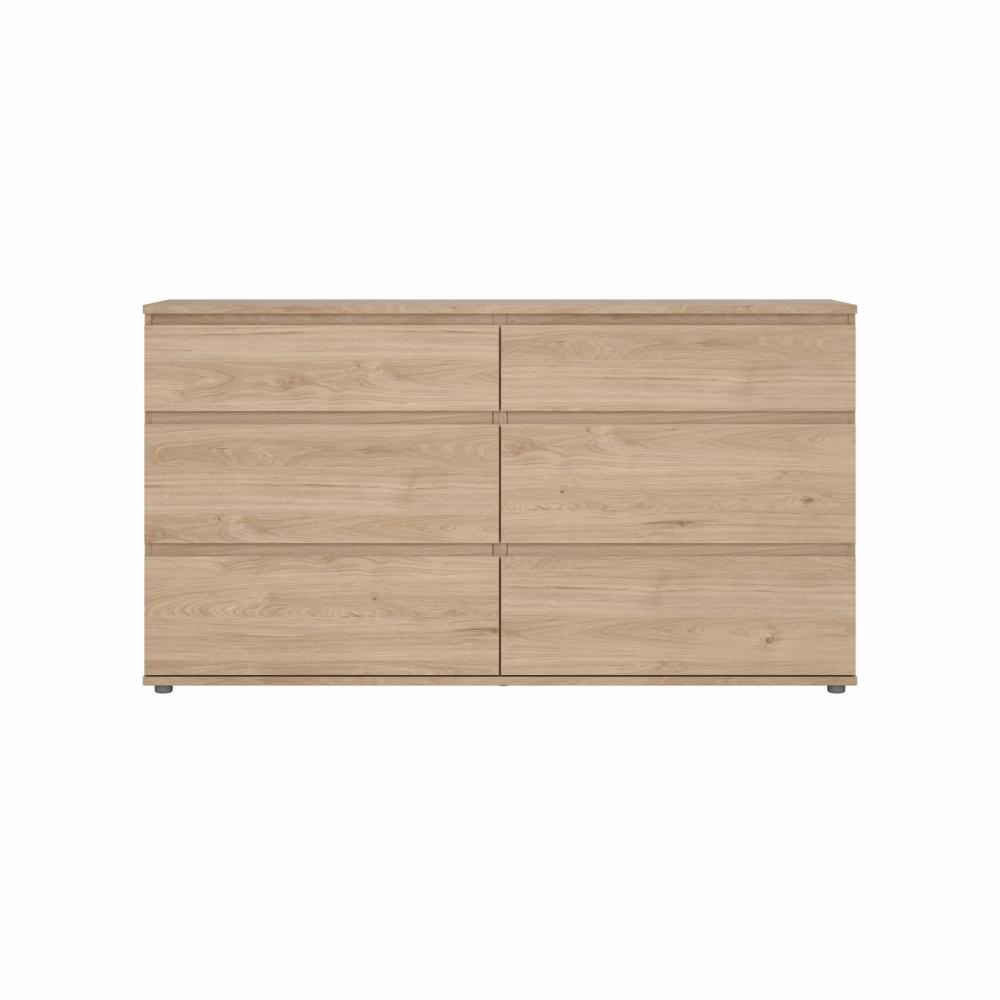 Nova Chest of 6 Drawers- Jackson Hickory