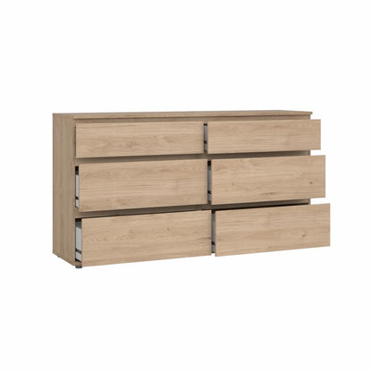 Nova Chest of 6 Drawers- Jackson Hickory