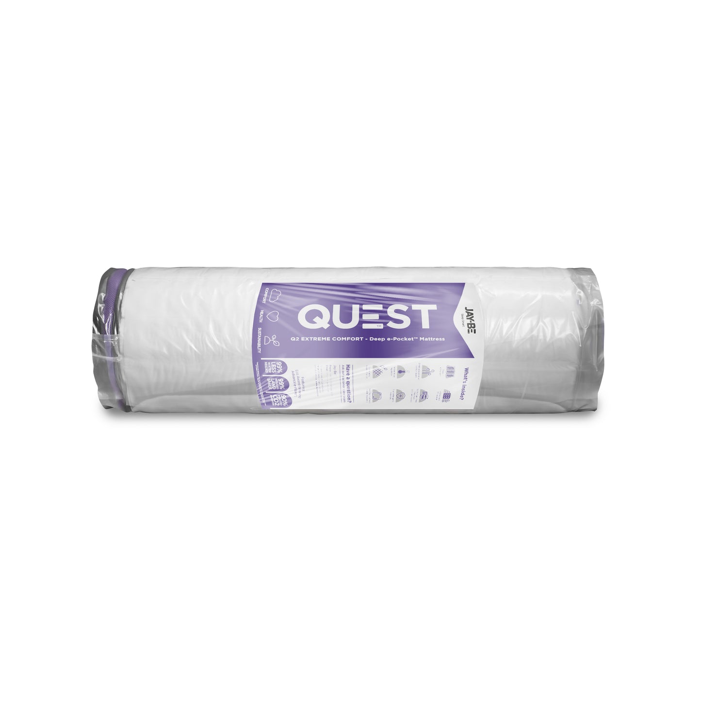 Jay-Be QUEST  Q2 e-Pocket  Eco-Friendly Children's Mattress