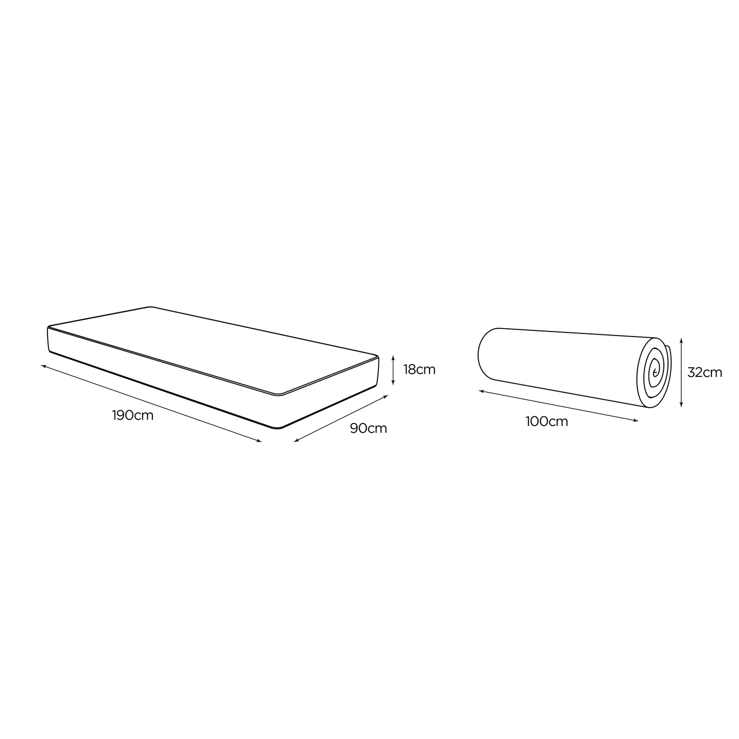 Jay-Be QUEST  Q2 e-Pocket  Eco-Friendly Children's Mattress