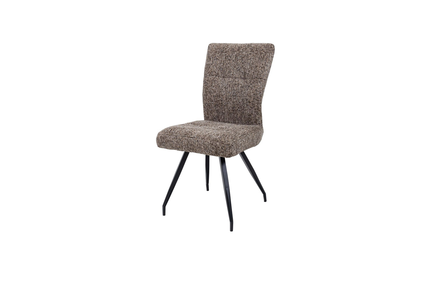 Antoine Dining Chair Set of 2, Sable/ Natural Mix Fabric