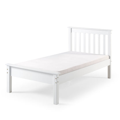 Mary Single Bed Frame - White