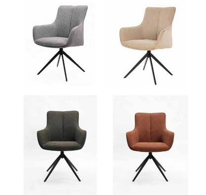 Anya Dining Chair Set Of 2 - Grey