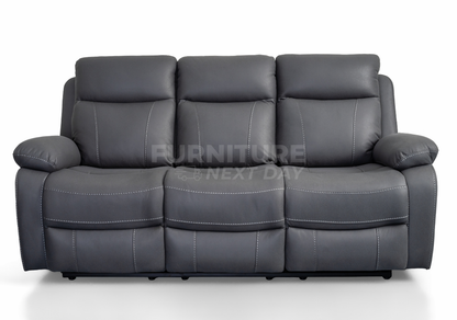Barnhill 3+1+1 Grey Fabric Suite