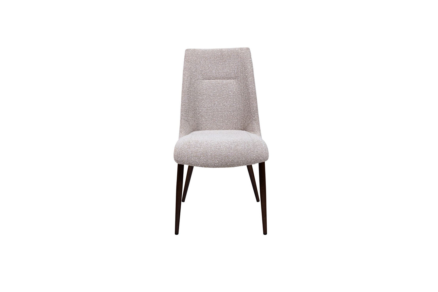 Cramele Dining Chair Set of 2, Natural Yarn with Brown Leg