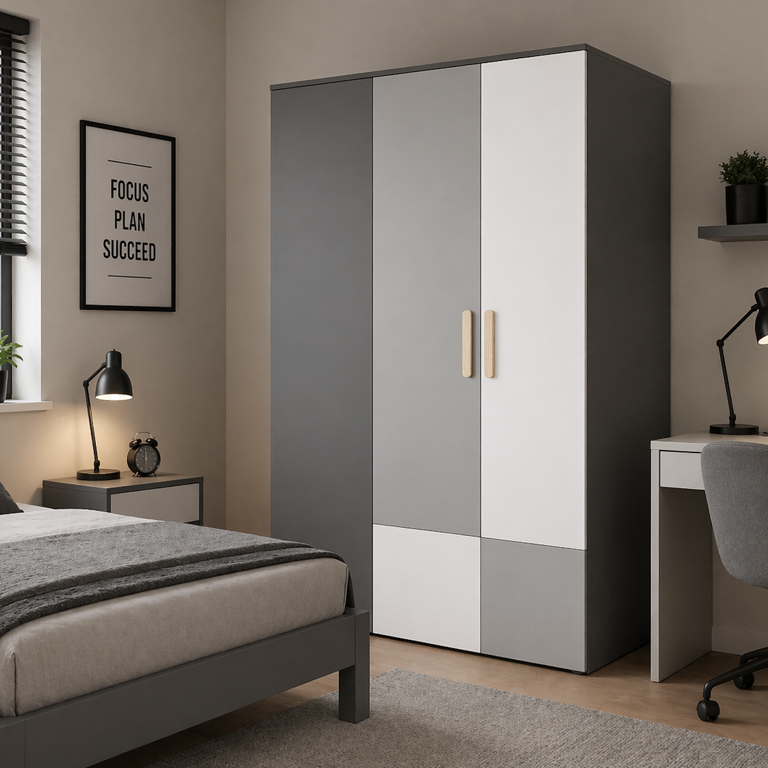 Pok PO-00 Walk-In Wardrobe 130cm