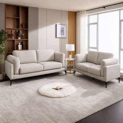 Newlands 3+2 Fabric Sofa - Grey