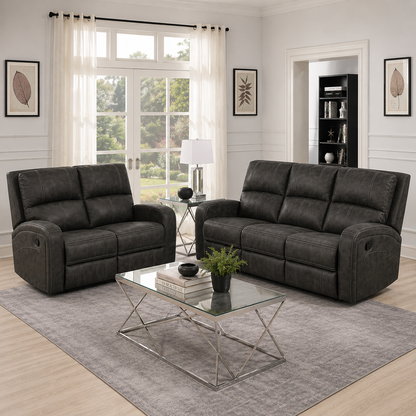 Ringswood 3+2 Manual Recliner - Grey