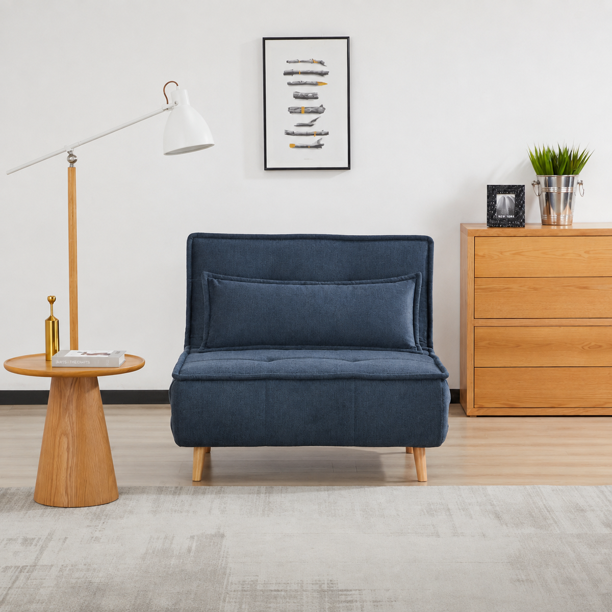 Bari Sofa Bed Blue