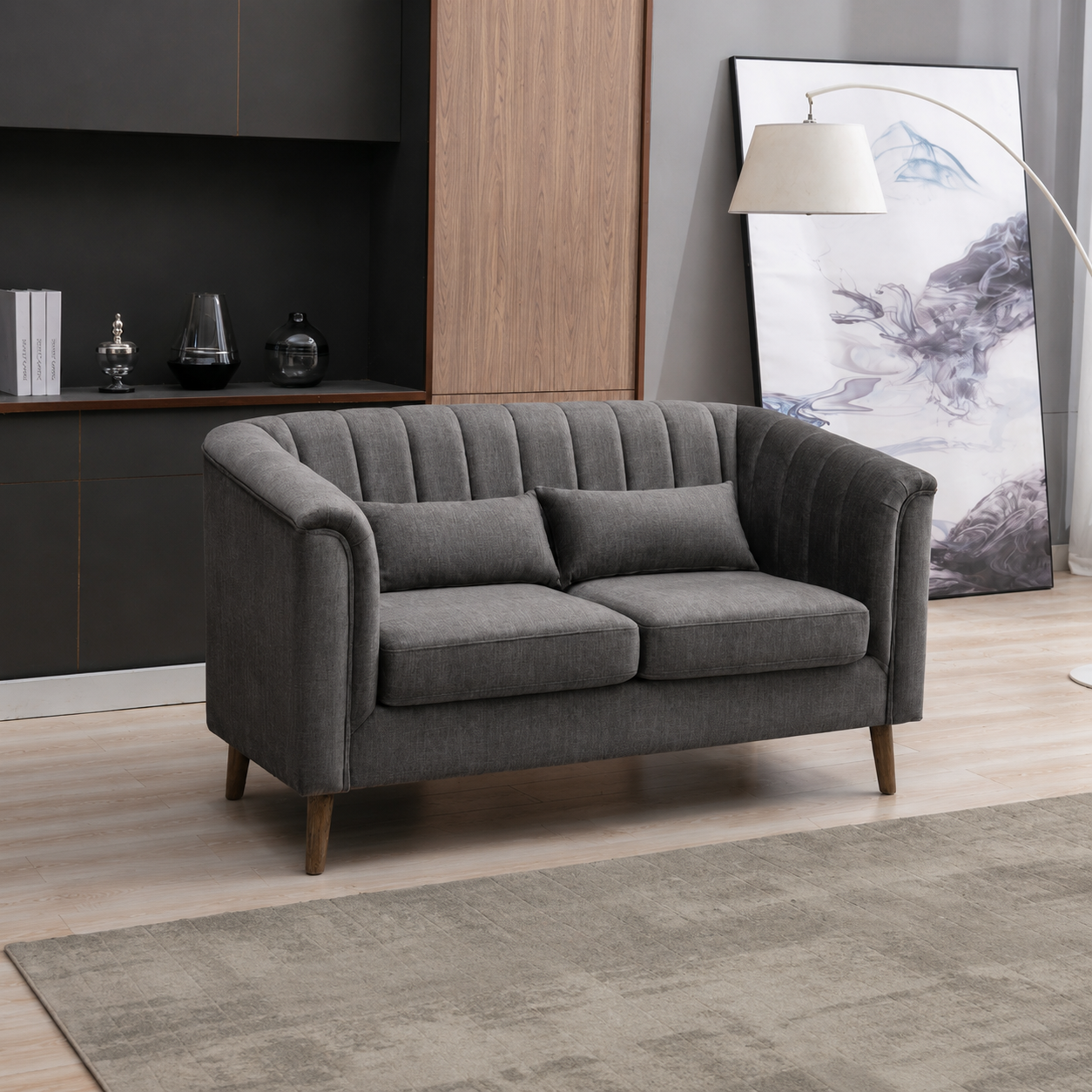 Genova 2 Seater - Graphite