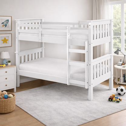 Alfie Bunk Bed - White
