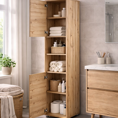 BC-08 Tall Storage Cabinet for Vertical Wall Bed Concept- 2 Door