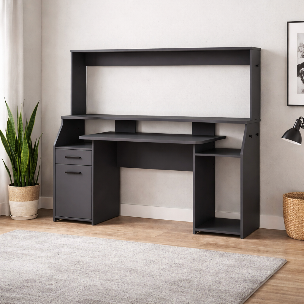 Function Plus Gaming Desks - Grey