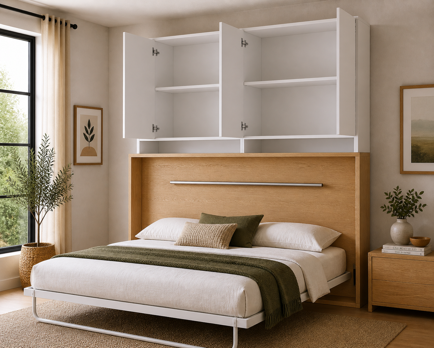 BC-11 Over Bed Unit for Horizontal Wall Bed Concept 90cm