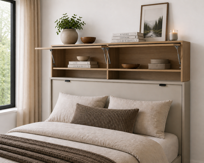 BC-09 Over Bed Unit for Horizontal Wall Bed Concept 140cm