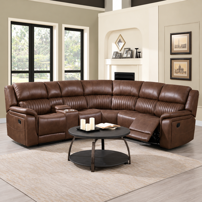 Westport Corner Group Fabric Manual Recliner