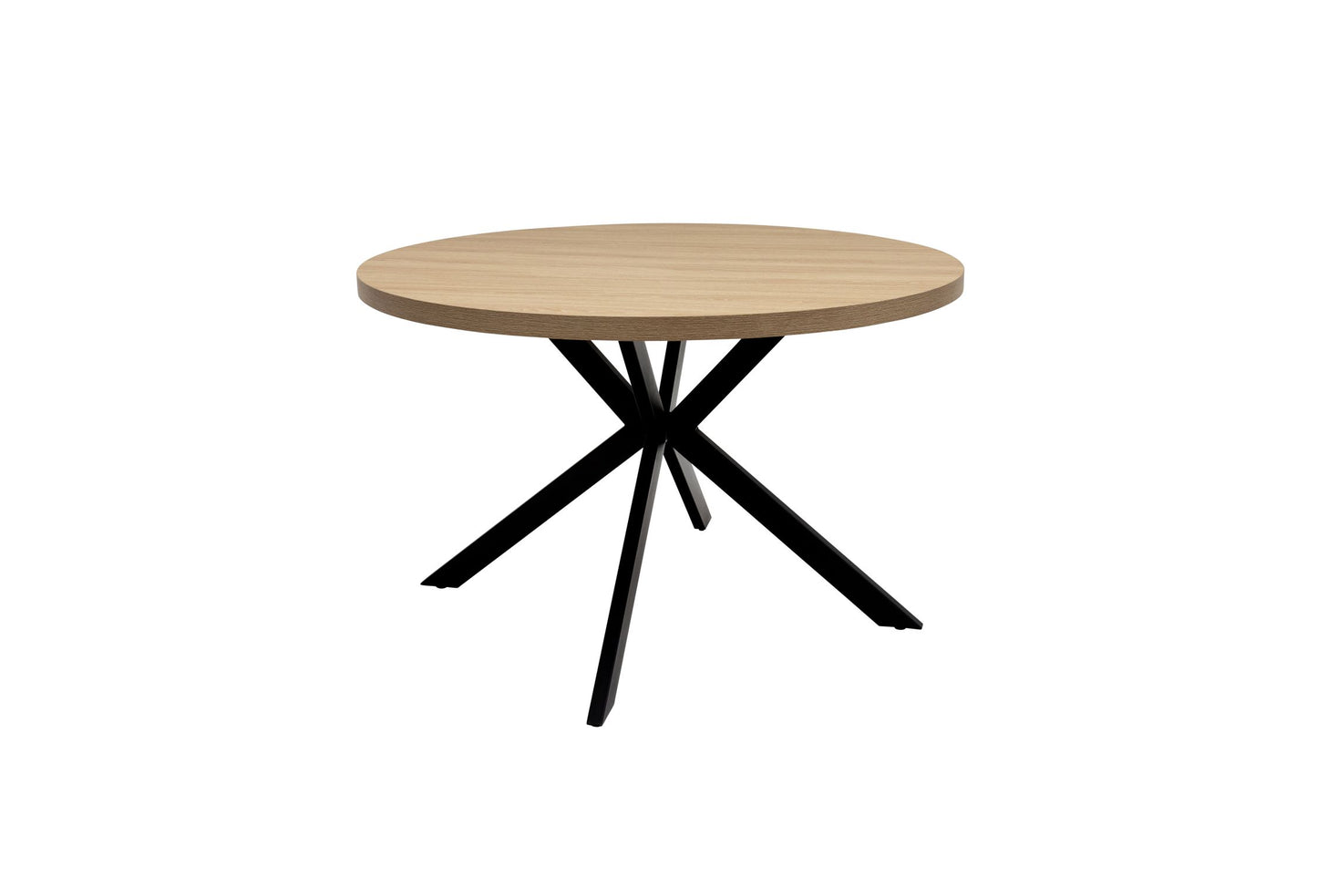 Duro 1.2m Round Dining Table - Light Oak
