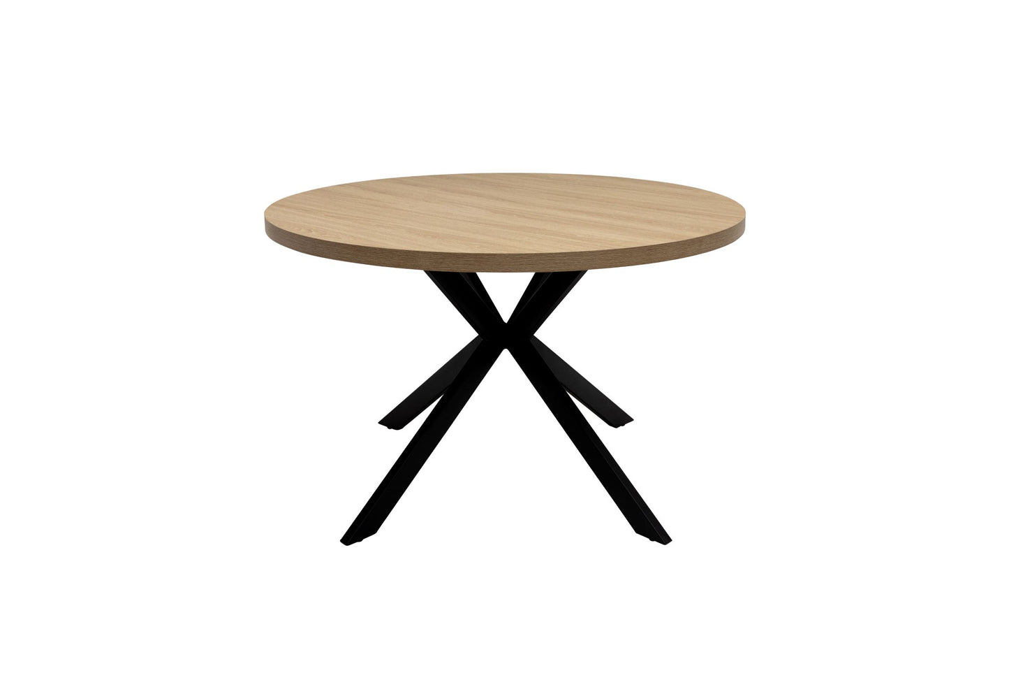 Duro 1.2m Round Dining Table - Light Oak