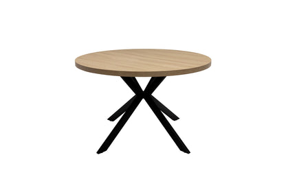 Duro 1.2m Round Dining Table - Light Oak